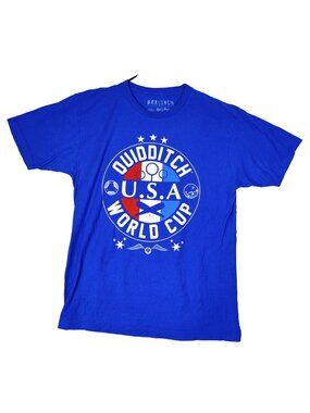 Box Lunch Small Short Sleeve T-shirt Quidditch World Cup USA Harry Potter